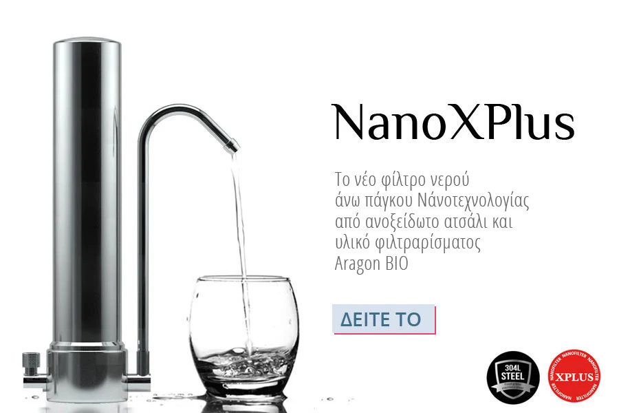 NanoXPlus Φίλτρο Νερού Άνω Πάγκου